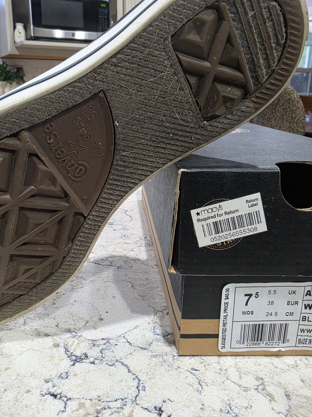 Converse Chuck Taylor All Star Low Top Sneakers - Black - Picture 4 of 5